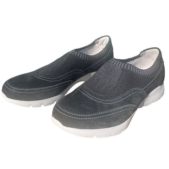 DANSKO Alice Black Suede Slip On Women's Sneaker - Size 40 - Picture 12 of 12